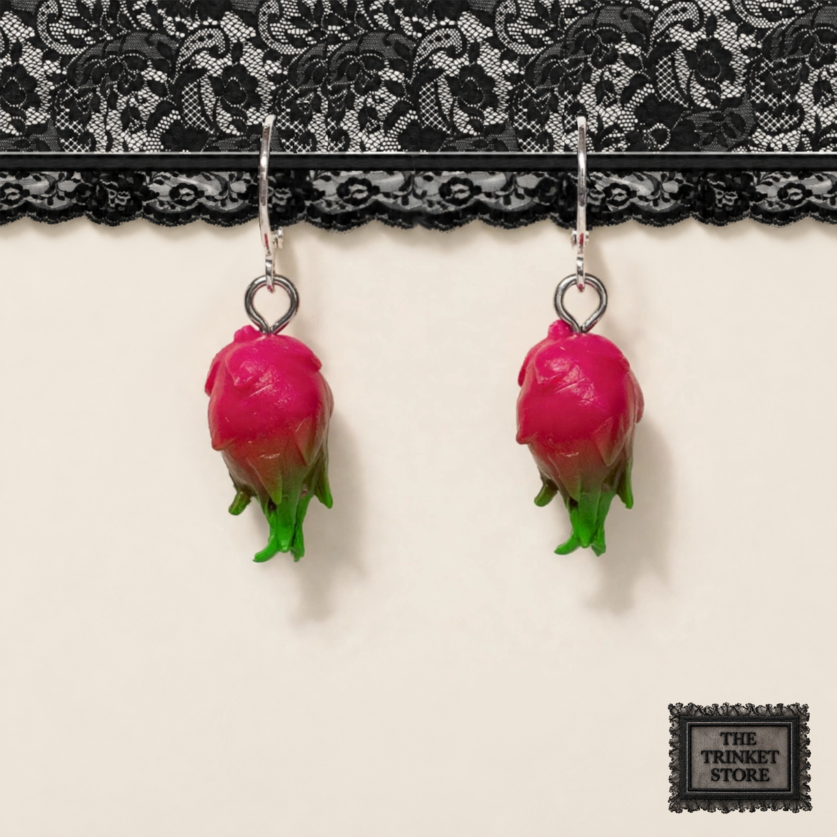 DRAGONFRUITS earrings