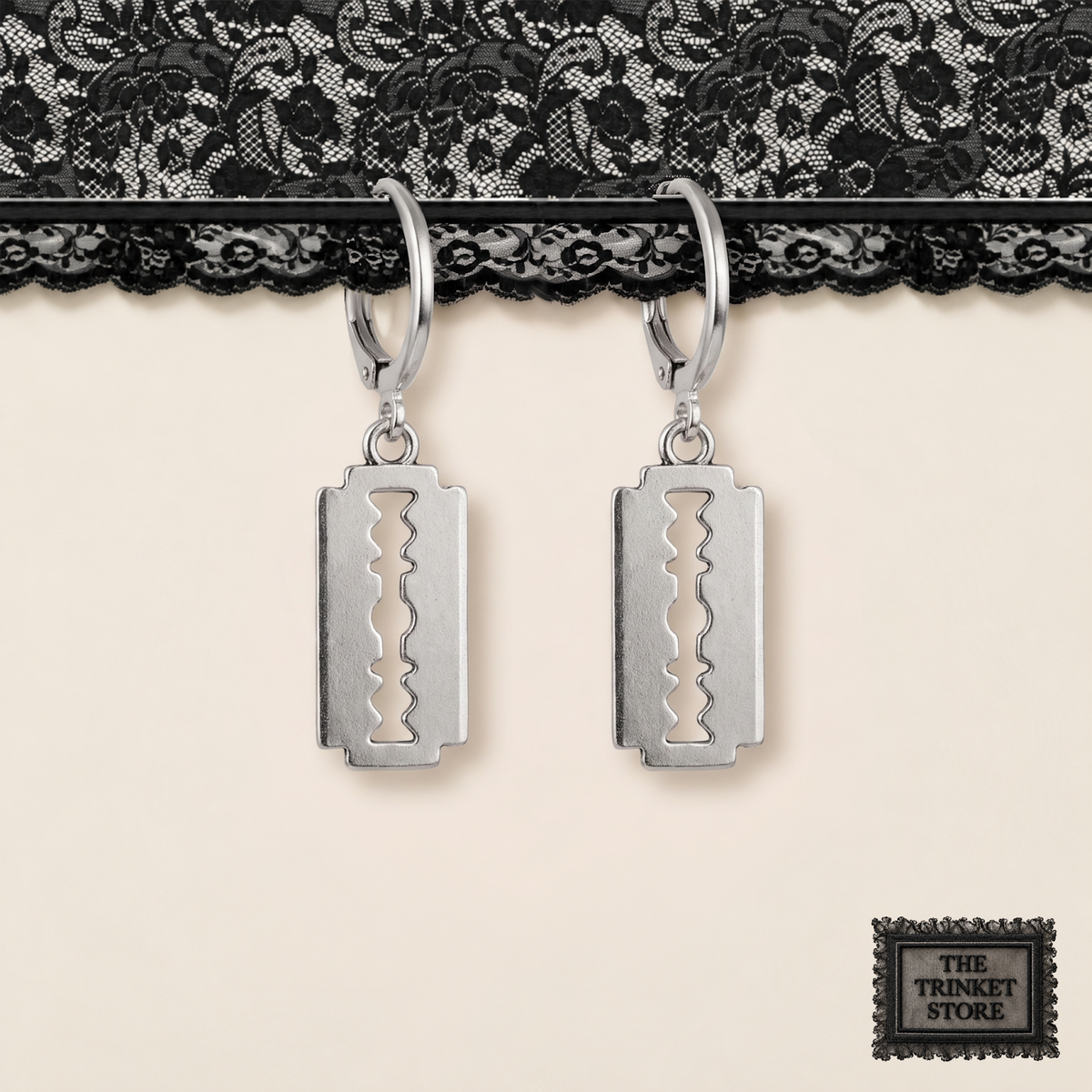 RAZOR BLADES earrings