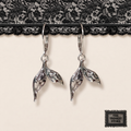 METAL FINS earrings