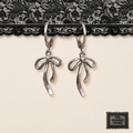METAL BOWS earrings