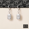 SILVER STARS earrings