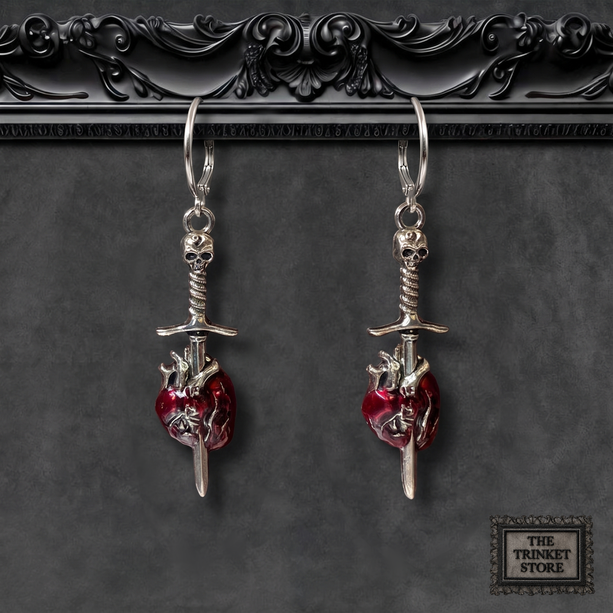 BLEEDING HEARTS earrings product shot