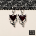 DEVIL'S HEARTS earrings