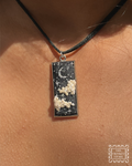 MOON NIGHT EMBROIDERED PENDANT