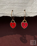 RED HEART LOCKS